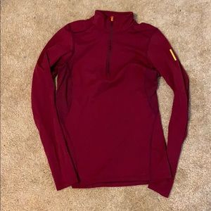 Arcteryx quarter zip base layer
